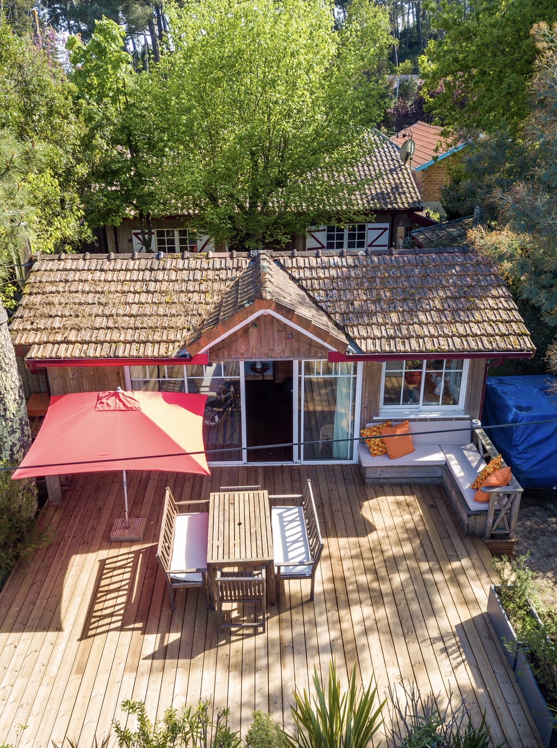 Vue Aérienne Terrasse